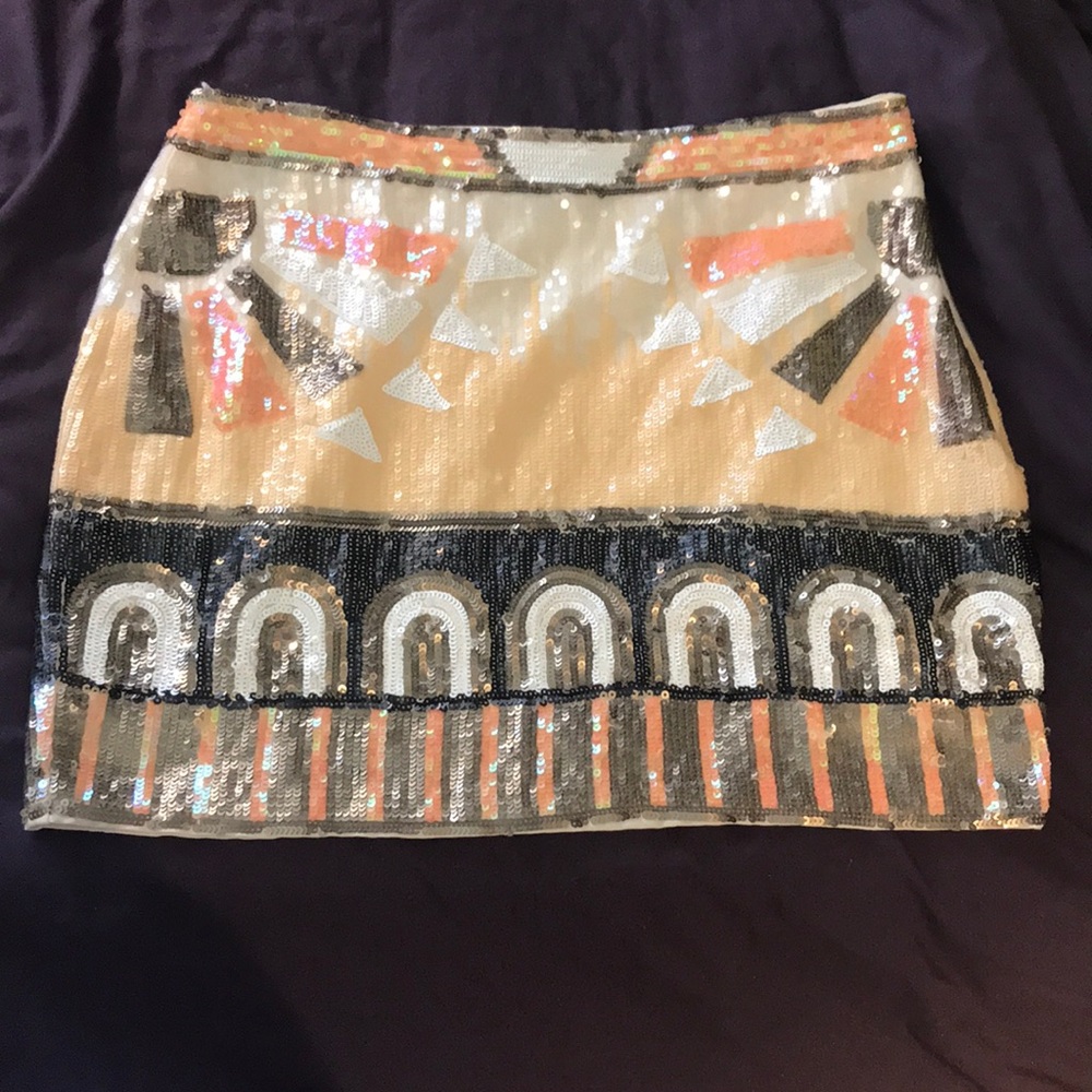 Sequin skirt